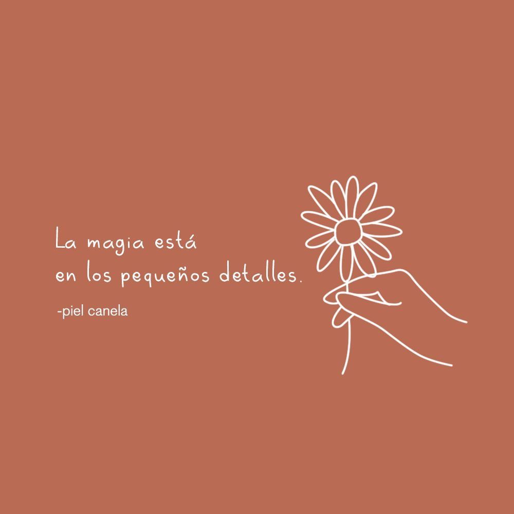 La magia está en los pequeños&nbsp;detalles.