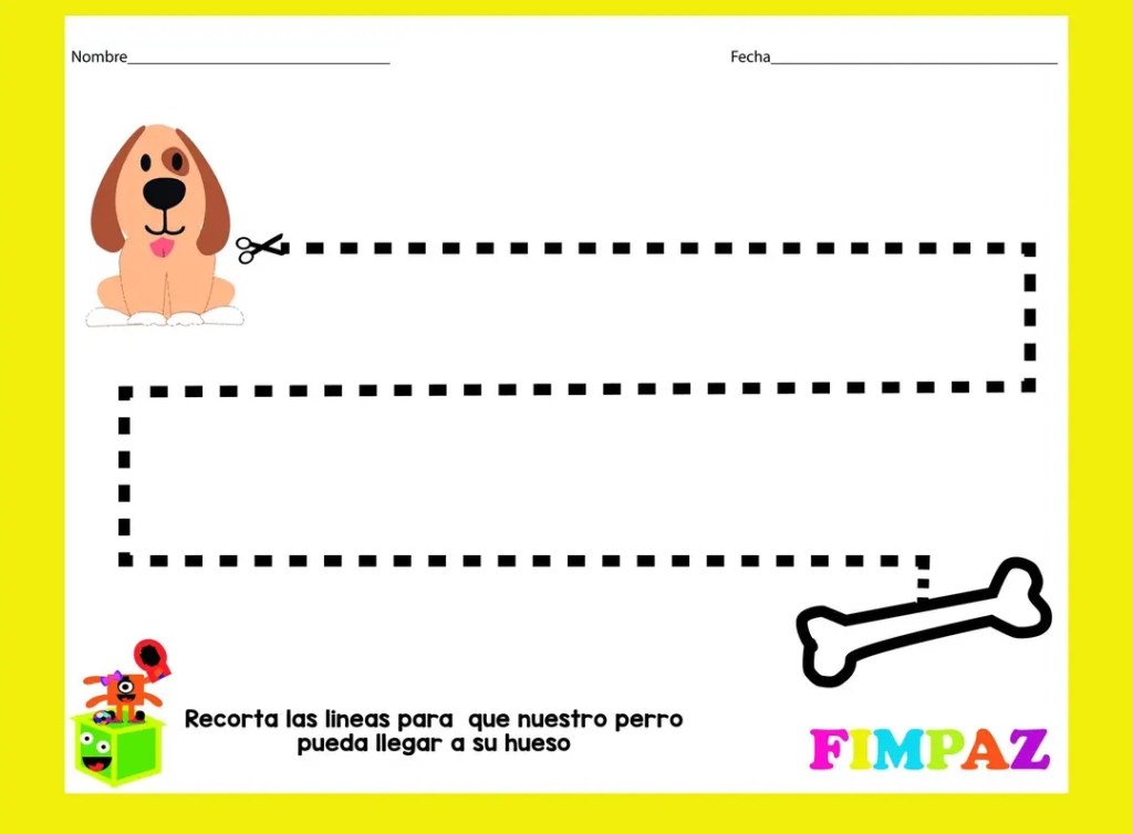 Actividades para recortar.