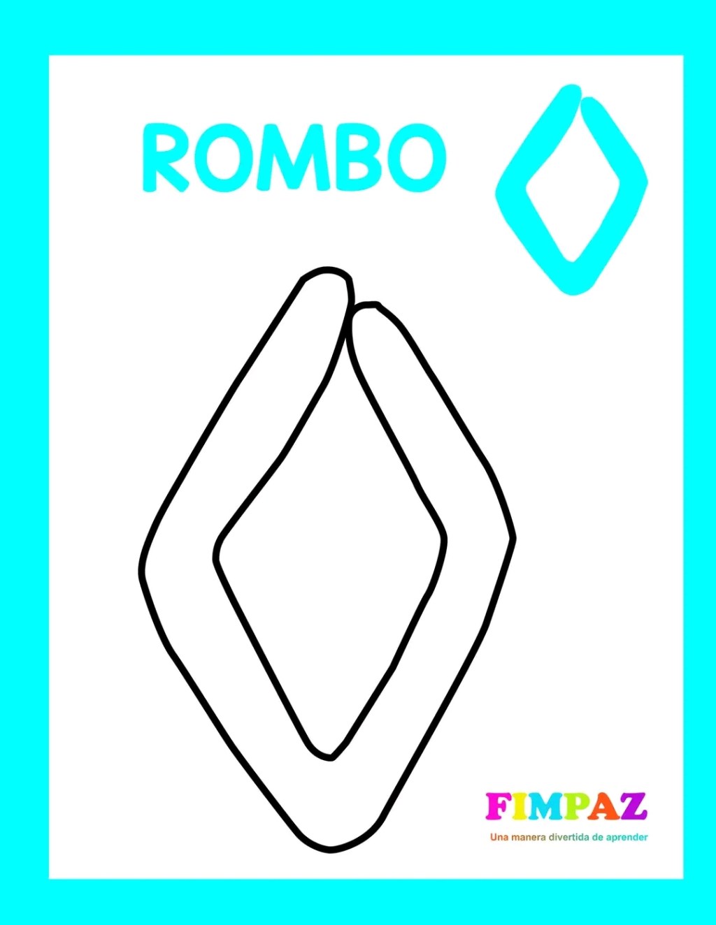 Figuras geométricas para trabajar con moldes de&nbsp;fichas.