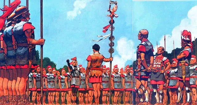 El SACRAMENTUM, LA CEREMONIA MÁS IMPORTANTE PARA UN LEGIONARIO&nbsp;ROMANO.