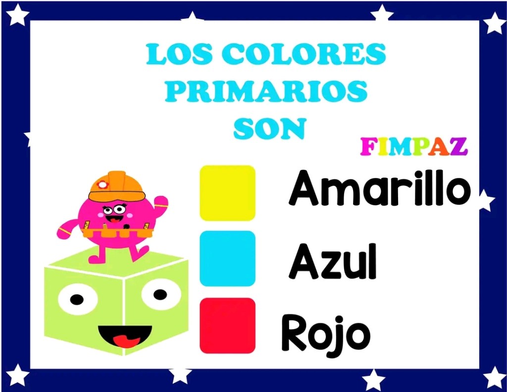 «Cuadernillo para trabajar los colores&nbsp;primarios»