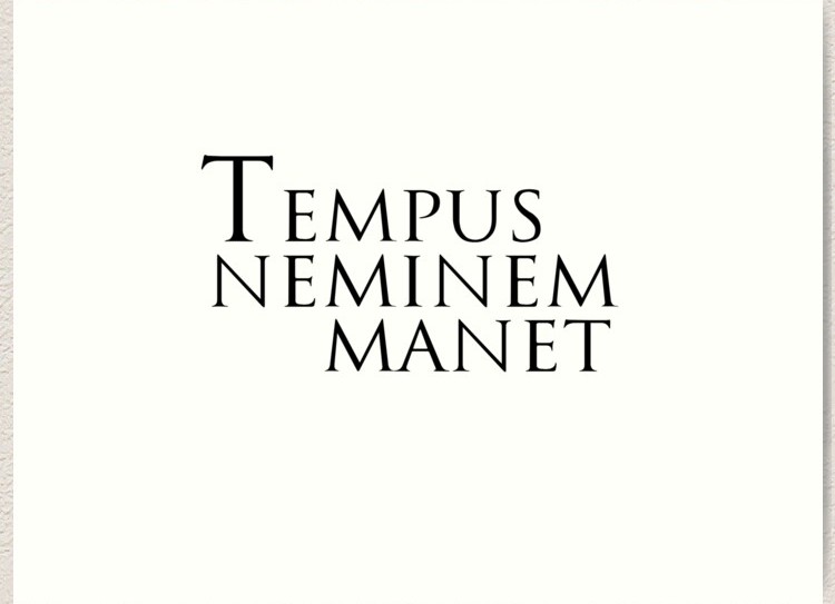 «El tiempo no espera». Frases.