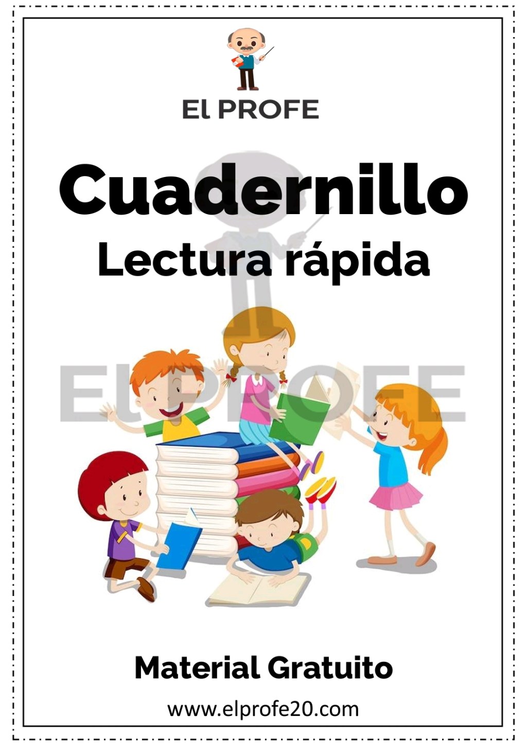Cuadernillo de lectura rápida para mejorar la velocidad&nbsp;lectora.