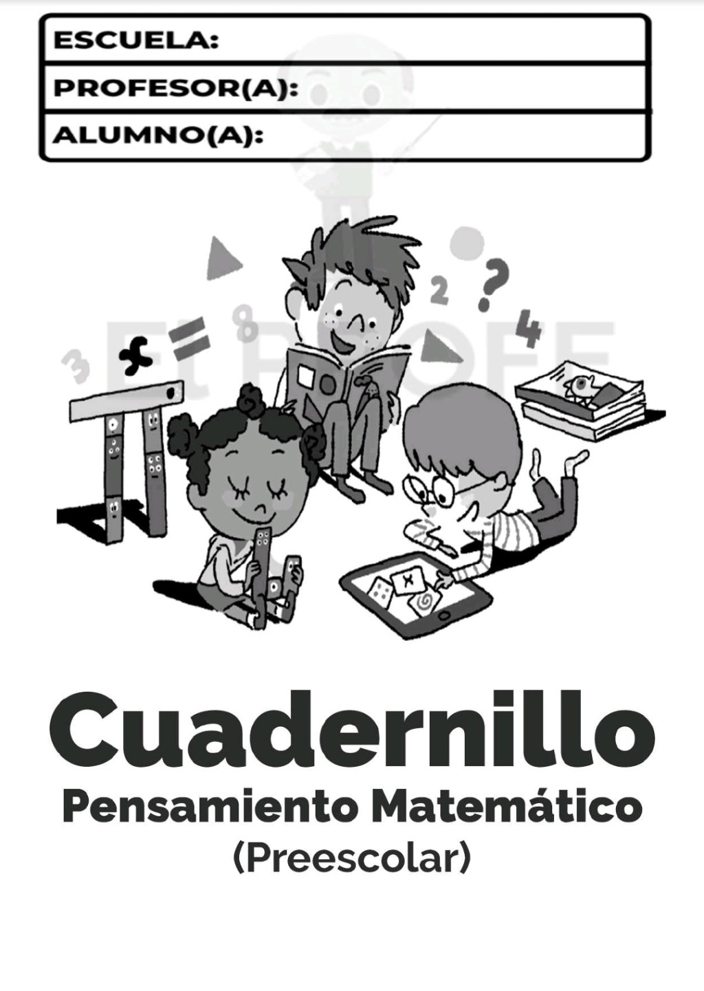 Cuadernillo de pensamiento&nbsp;matemático.