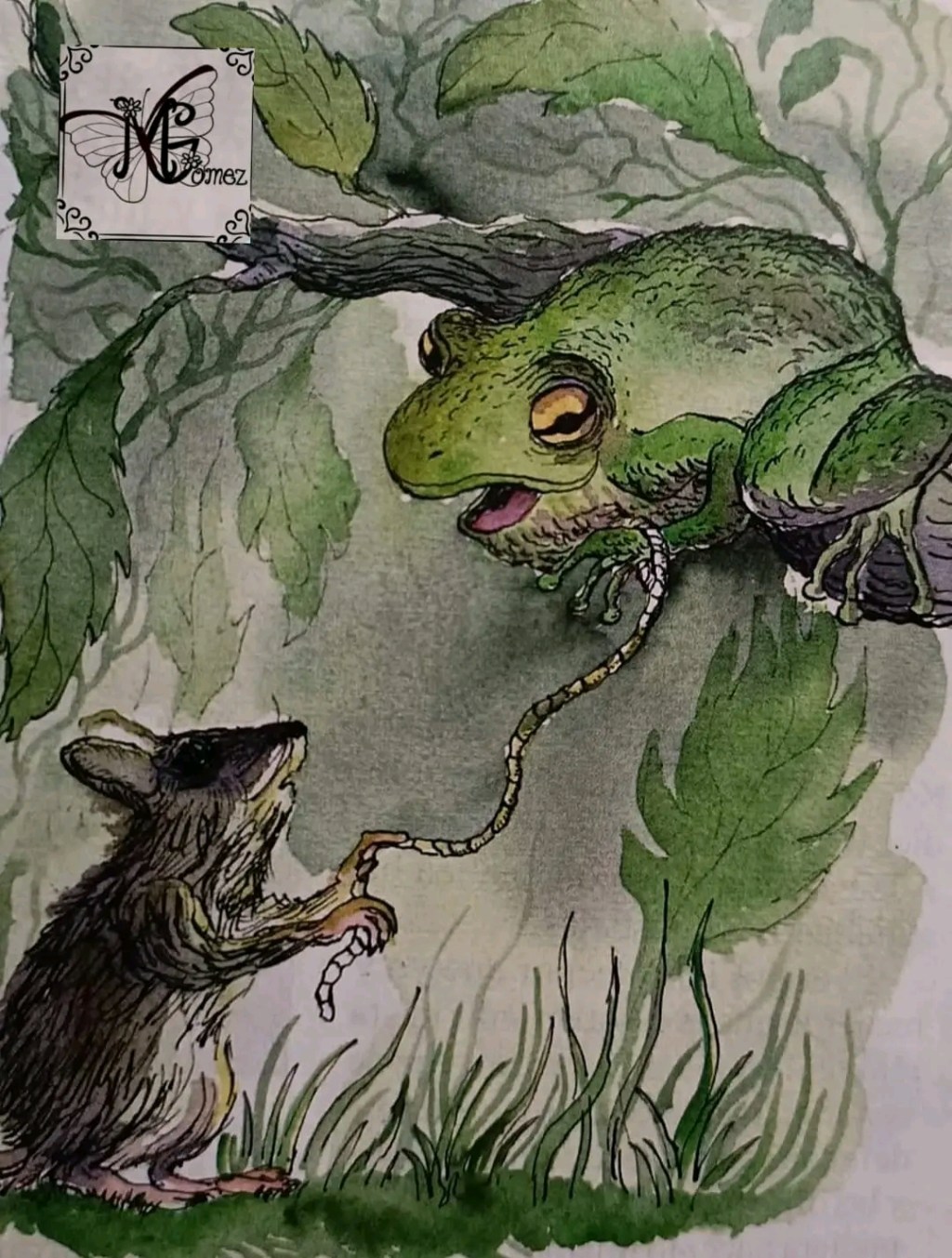 El 🐁 y la&nbsp;🐸