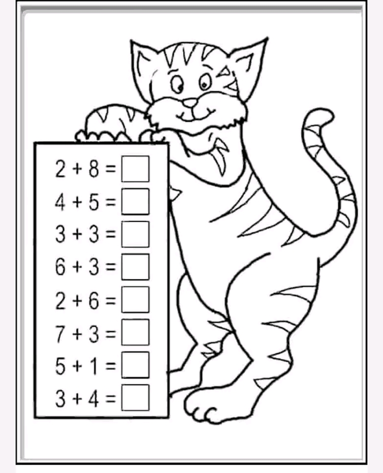 💙❤️ Maravillosas Fichas de&nbsp;Sumas.