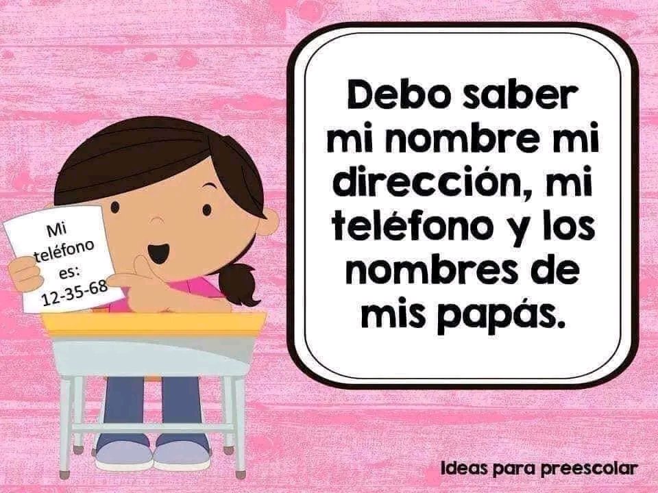 Recomendaciones importantes para nuestros niños y niñas&nbsp;👶🏻👧🏻