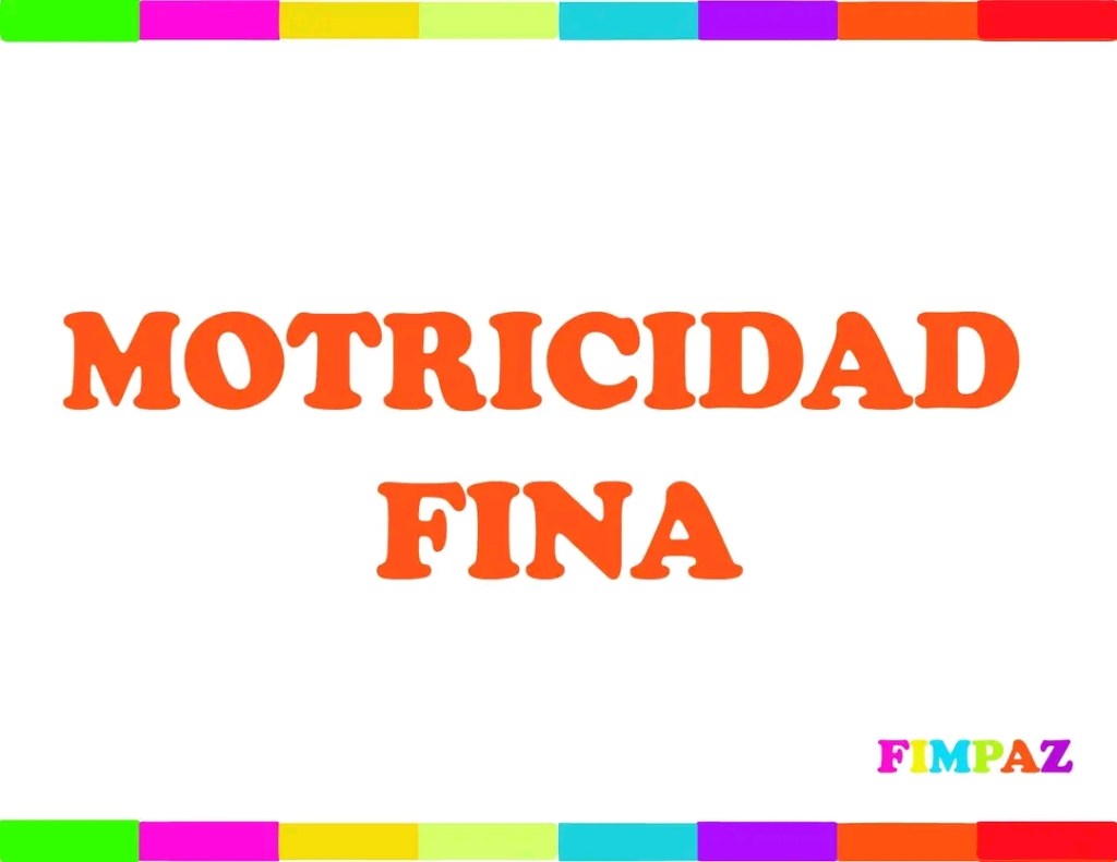 Cuadernillo motricidad fina.