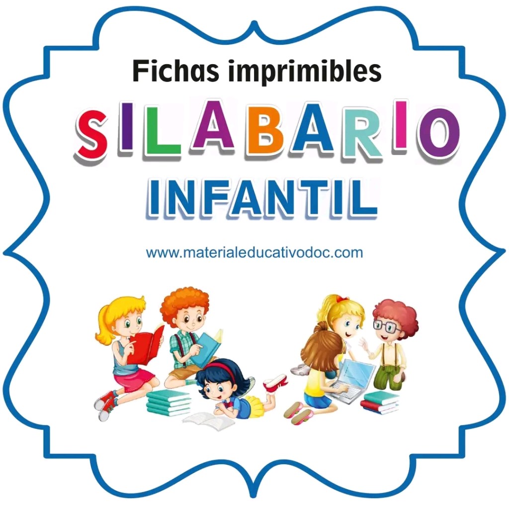 SILABARIO DE LECTURA Y ESCRITURA (Imprimible gratis)&nbsp;👩‍🏫🖍