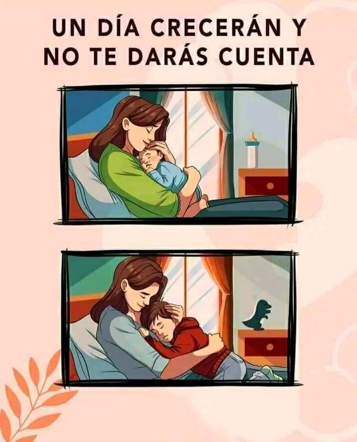 Disfruta mientras son pequeños,Porque crecen demasiado&nbsp;rápido.