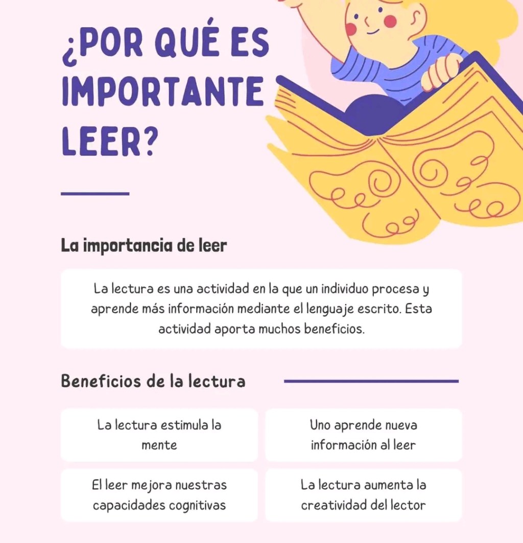 La importancia de leer&nbsp;(Infografía)