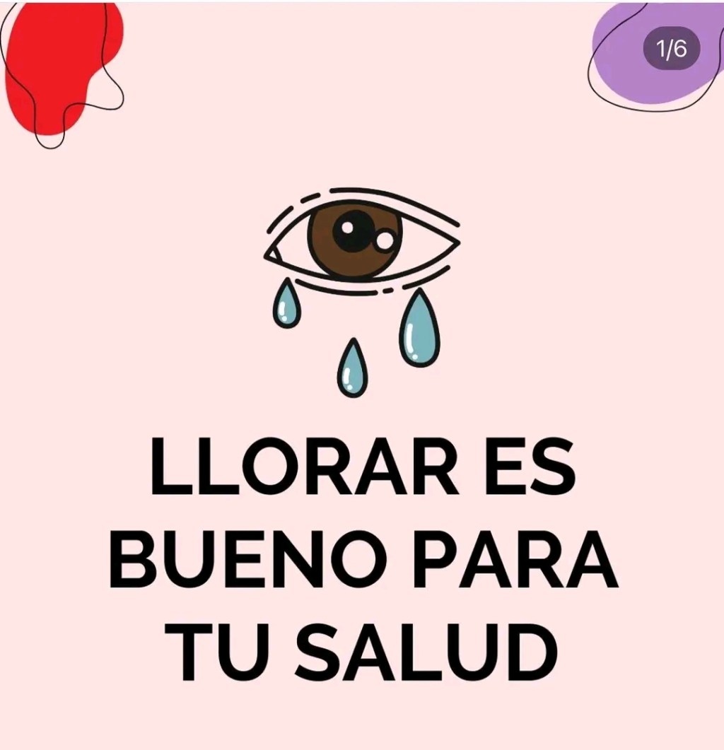 Llorar y a&nbsp;seguir.