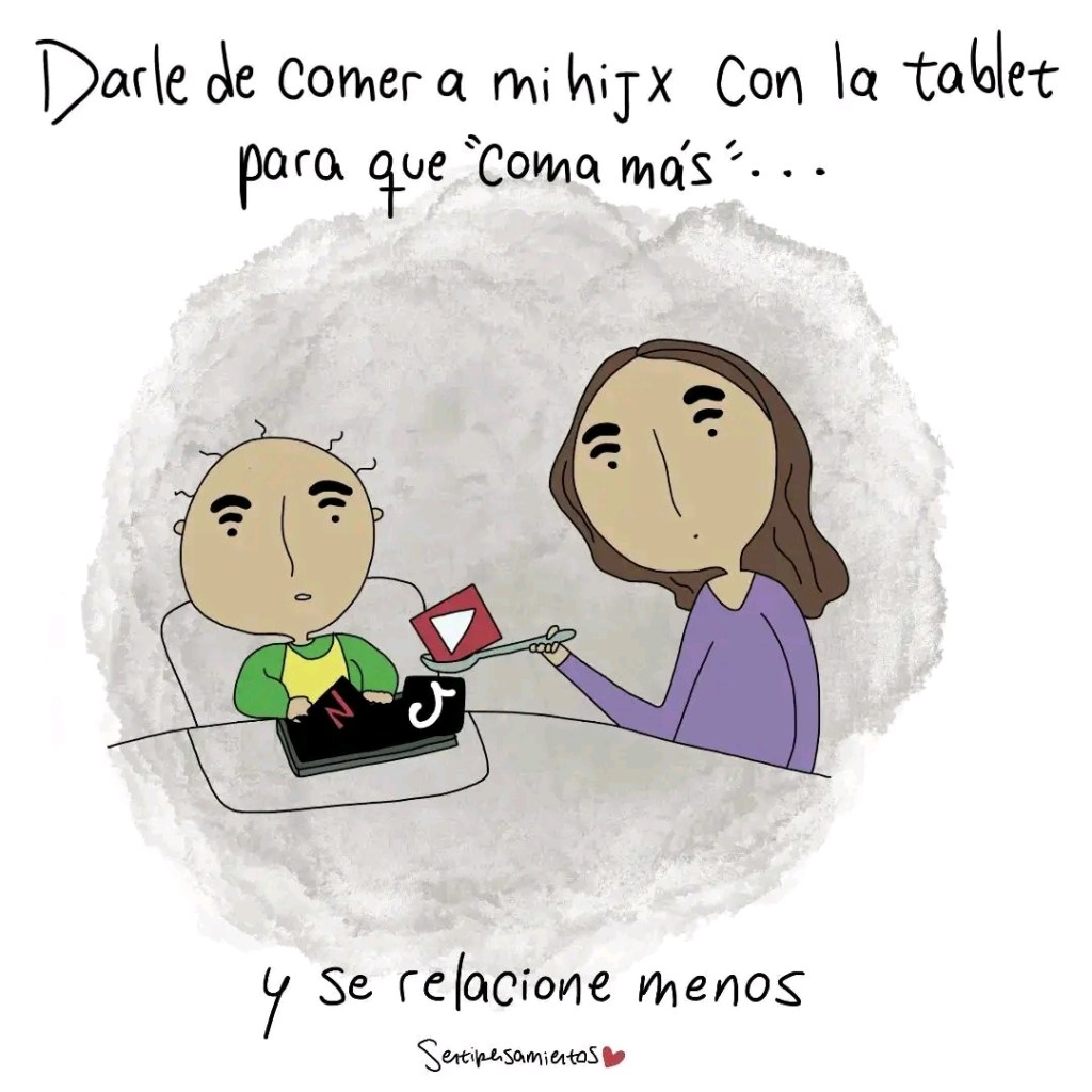 Por más abrazos nutritivos y menos&nbsp;YouTube!!