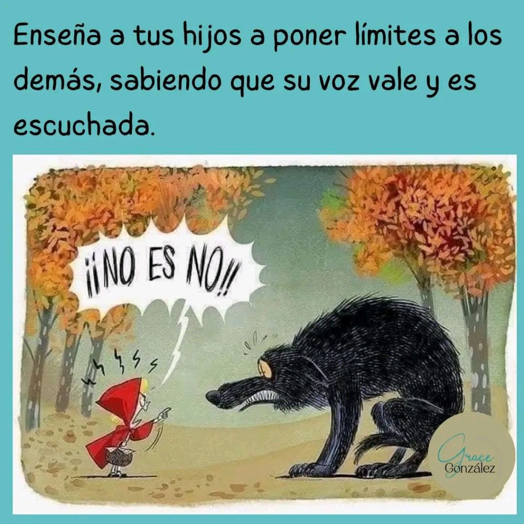 Ayuda a que tus hijos puedan poner límites a los&nbsp;demás.