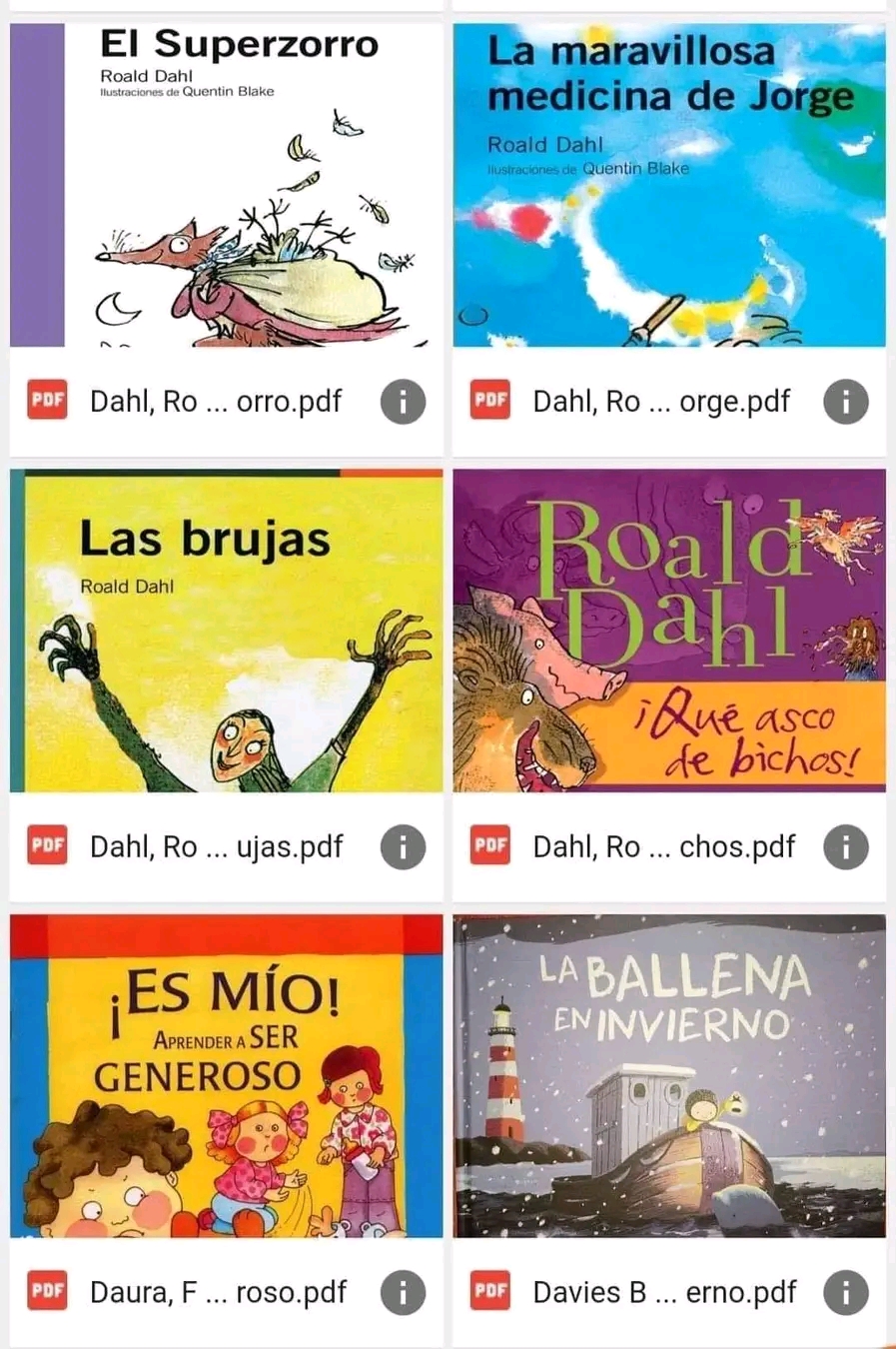 Colección con más de 230 cuentos infantiles: