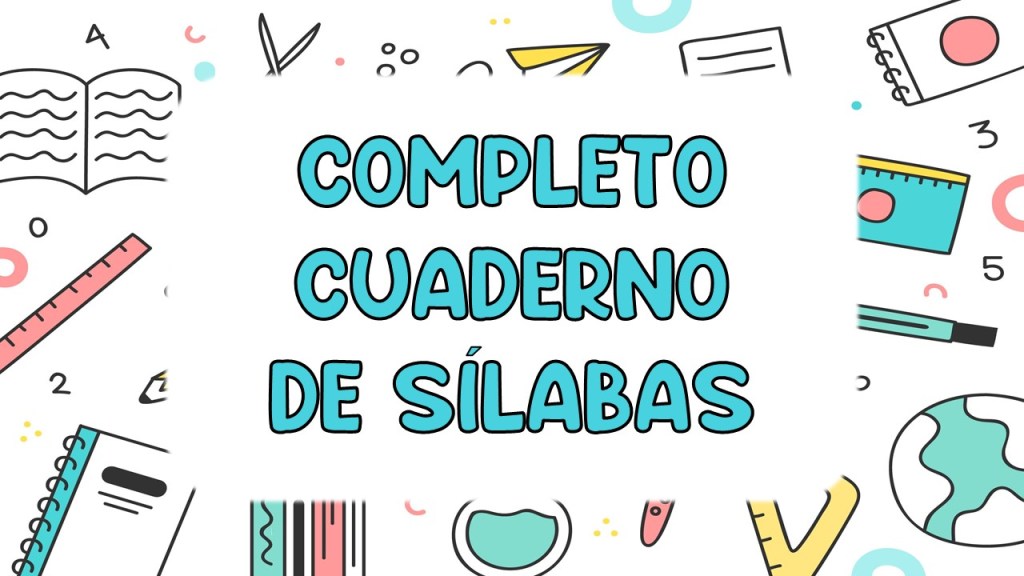 29 Fichas para Trabajar las&nbsp;Sílabas.