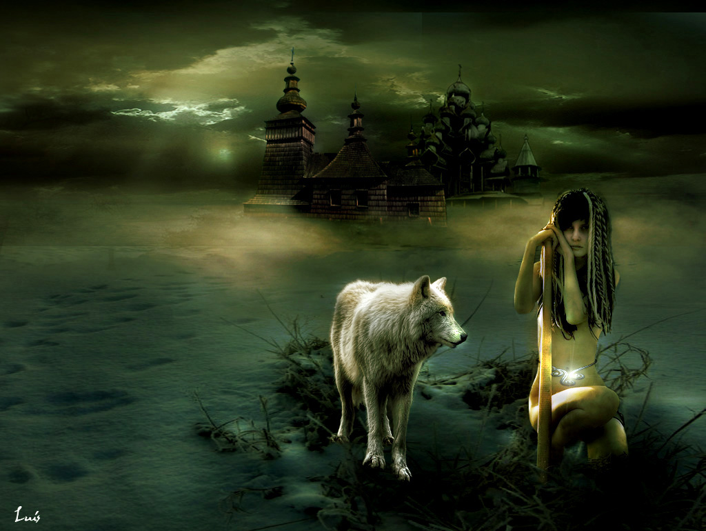 «El lobo y la&nbsp;bruja».