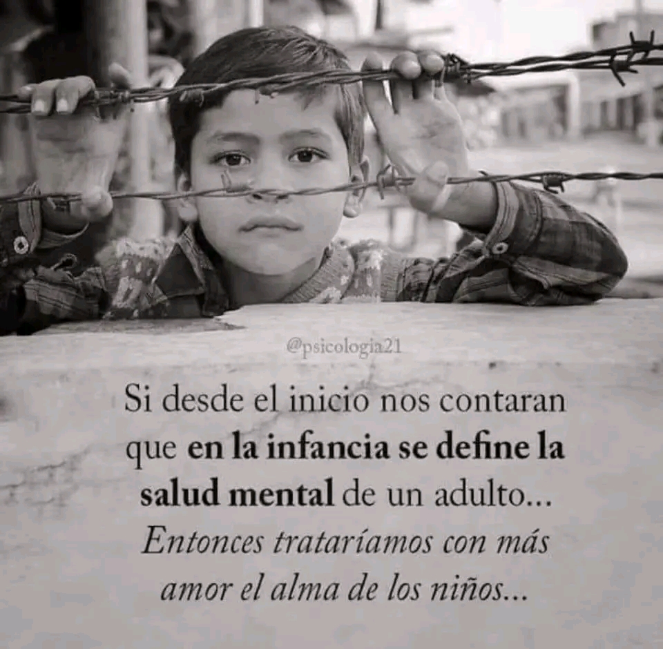 El IMPACTO QUE LAS EXPERIENCIAS TEMPRANAS TIENEN PARA TODO EL POSTERIOR DESARROLLO DE UN SER HUMANO.