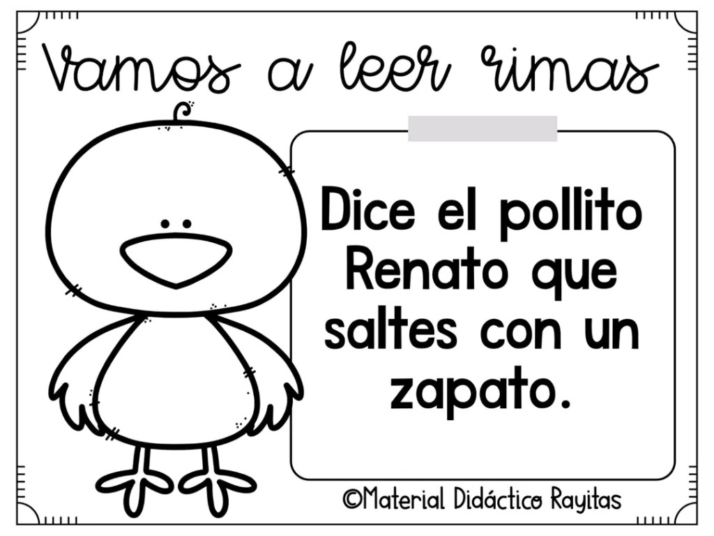🟡🟢 Rimas de&nbsp;animalitos.