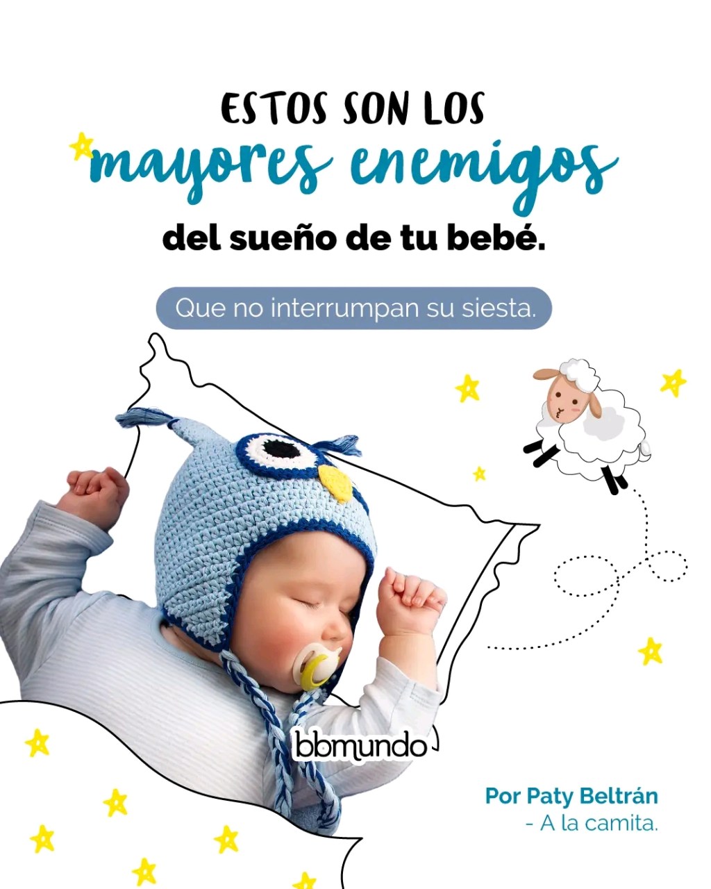 Déficit de sueño en bebés.