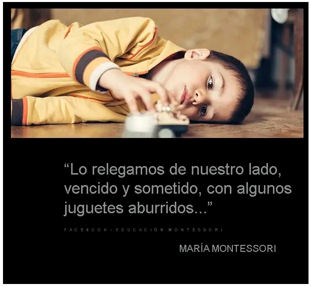 Reflexiones de María Montessori.