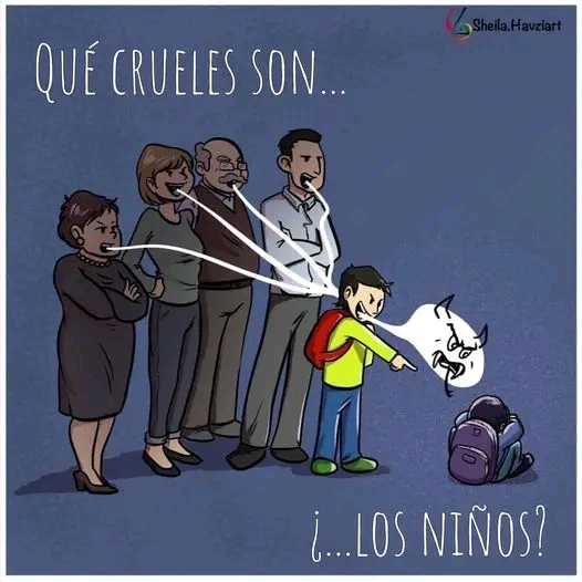 «Qué crueles son los&nbsp;niñ@s»
