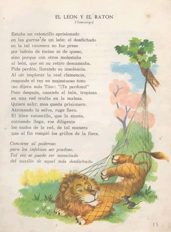 «El 🦁 y el&nbsp;🐭»