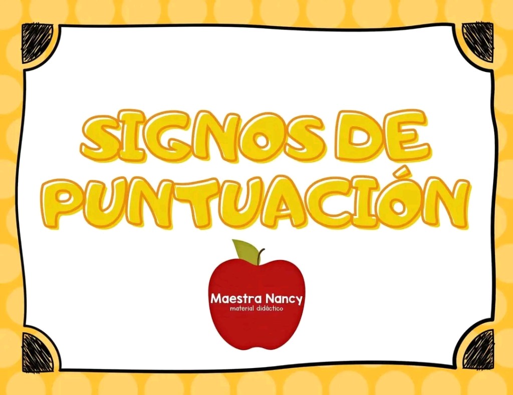 Signos de puntuación.