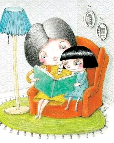 Al leer un cuento&nbsp;👶