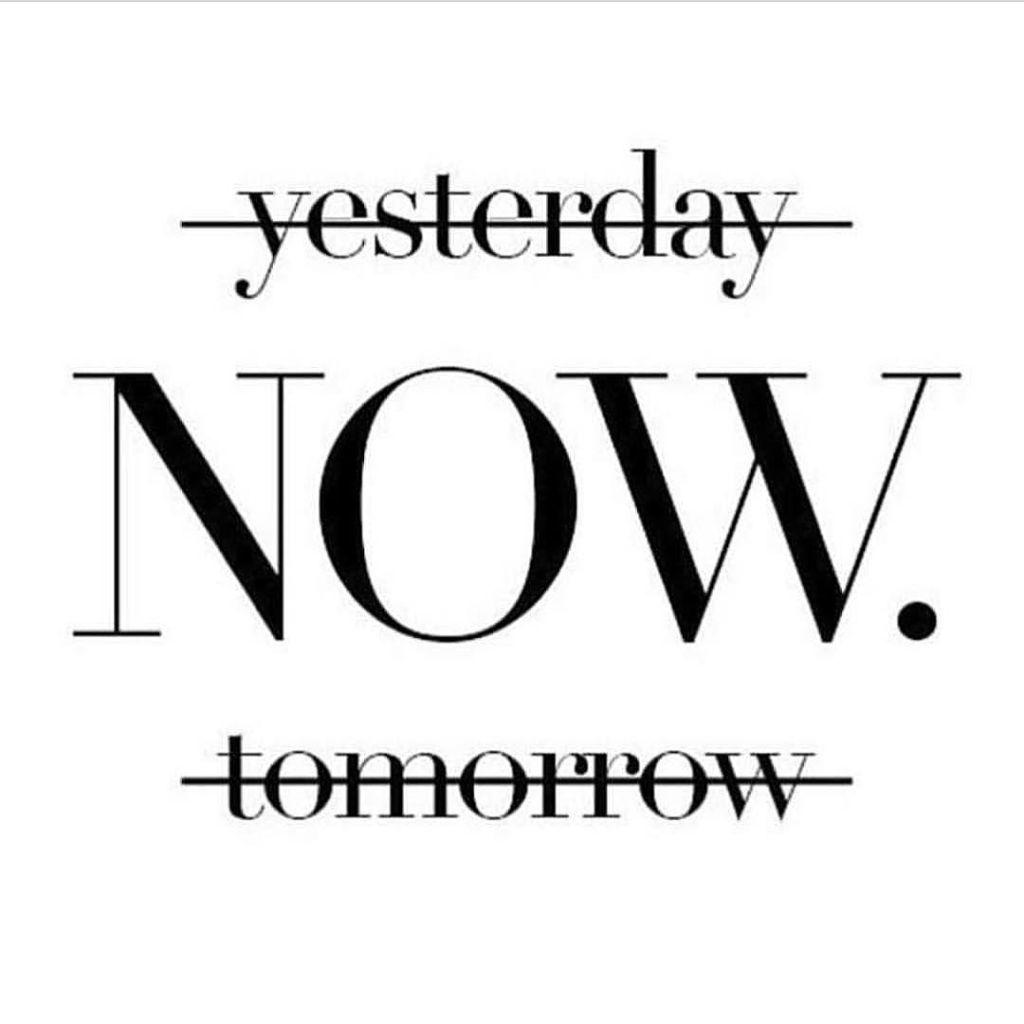 The day is today…The moment is&nbsp;now…