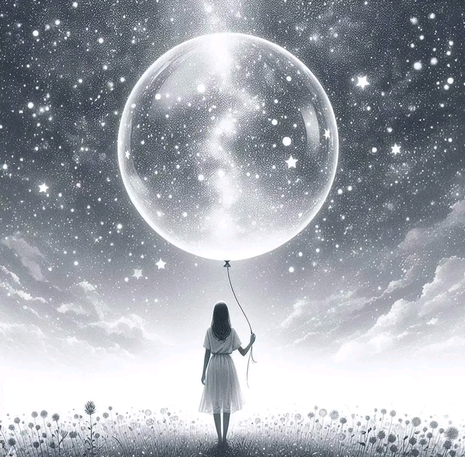 I’ve been carrying this glass balloon around with me for a while now.